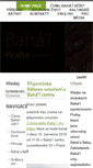 Mobile Screenshot of praha.bahai.cz