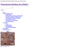 Tablet Screenshot of iran.bahai.de