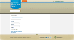 Desktop Screenshot of members-site.bahai.org.au
