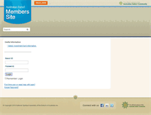 Tablet Screenshot of members-site.bahai.org.au