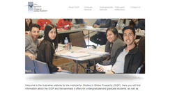 Desktop Screenshot of isgp.bahai.org.au