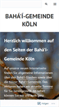Mobile Screenshot of koeln.bahai.de