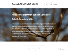 Tablet Screenshot of koeln.bahai.de