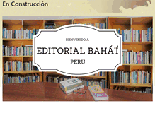 Tablet Screenshot of editorial.bahai.org.pe